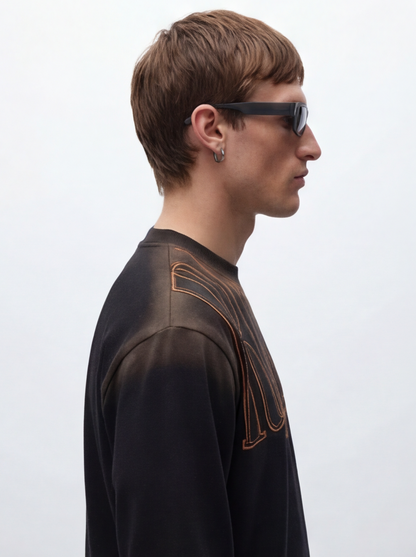 RINO7 Obsidian Ember Sweatshirt