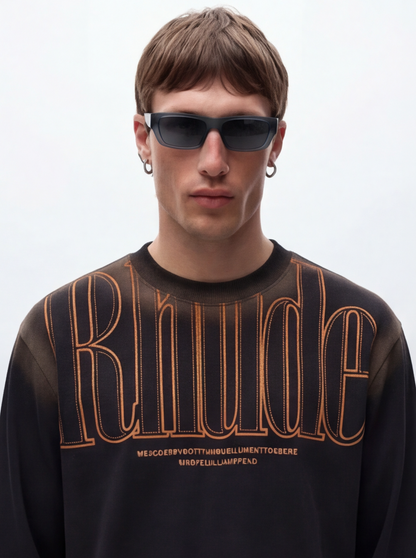 RINO7 Obsidian Ember Sweatshirt