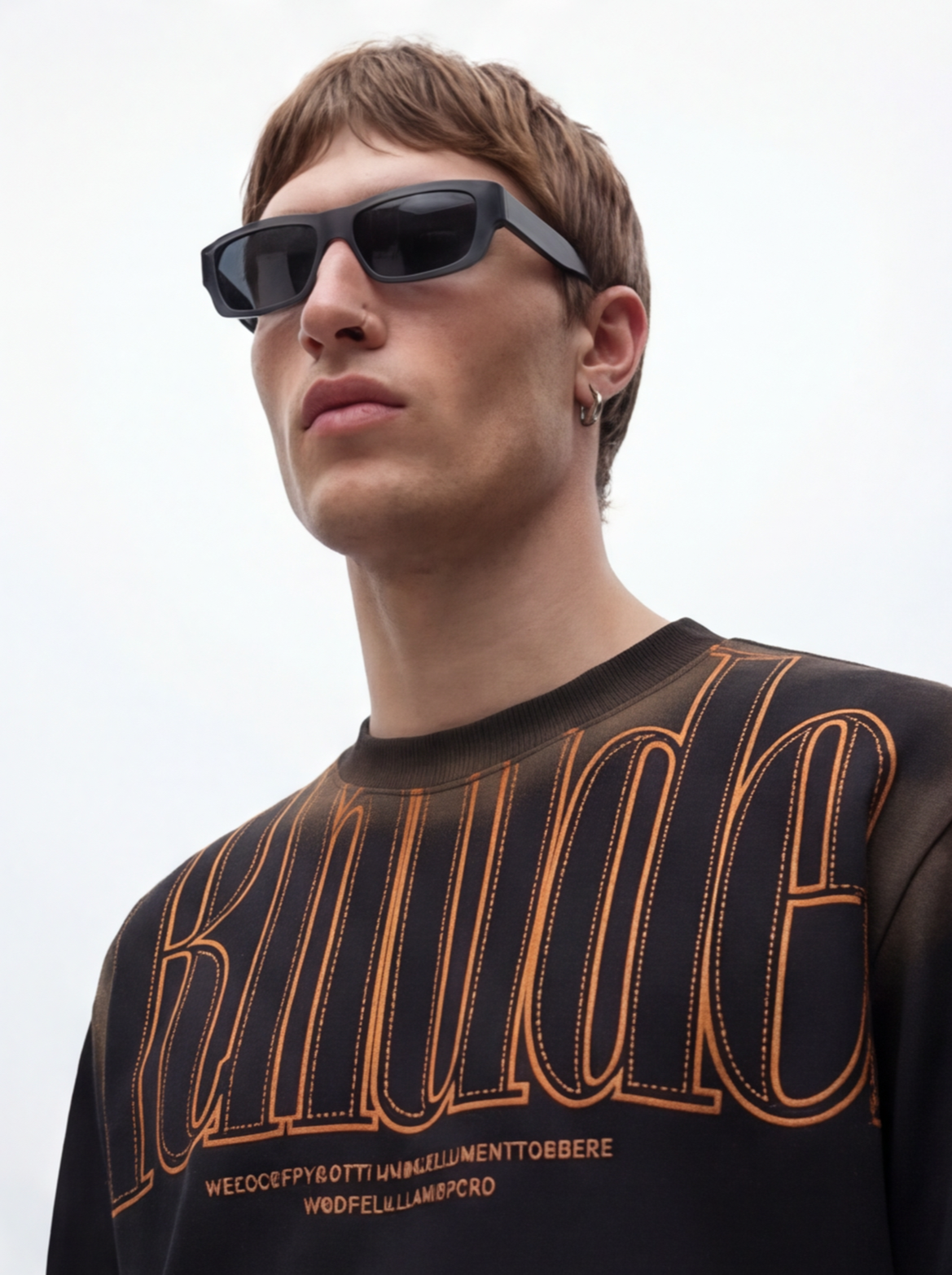 RINO7 Obsidian Ember Sweatshirt