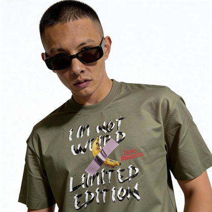 RINO7 Limited Edition Graphic Printed Regular Fit T-Shirt
