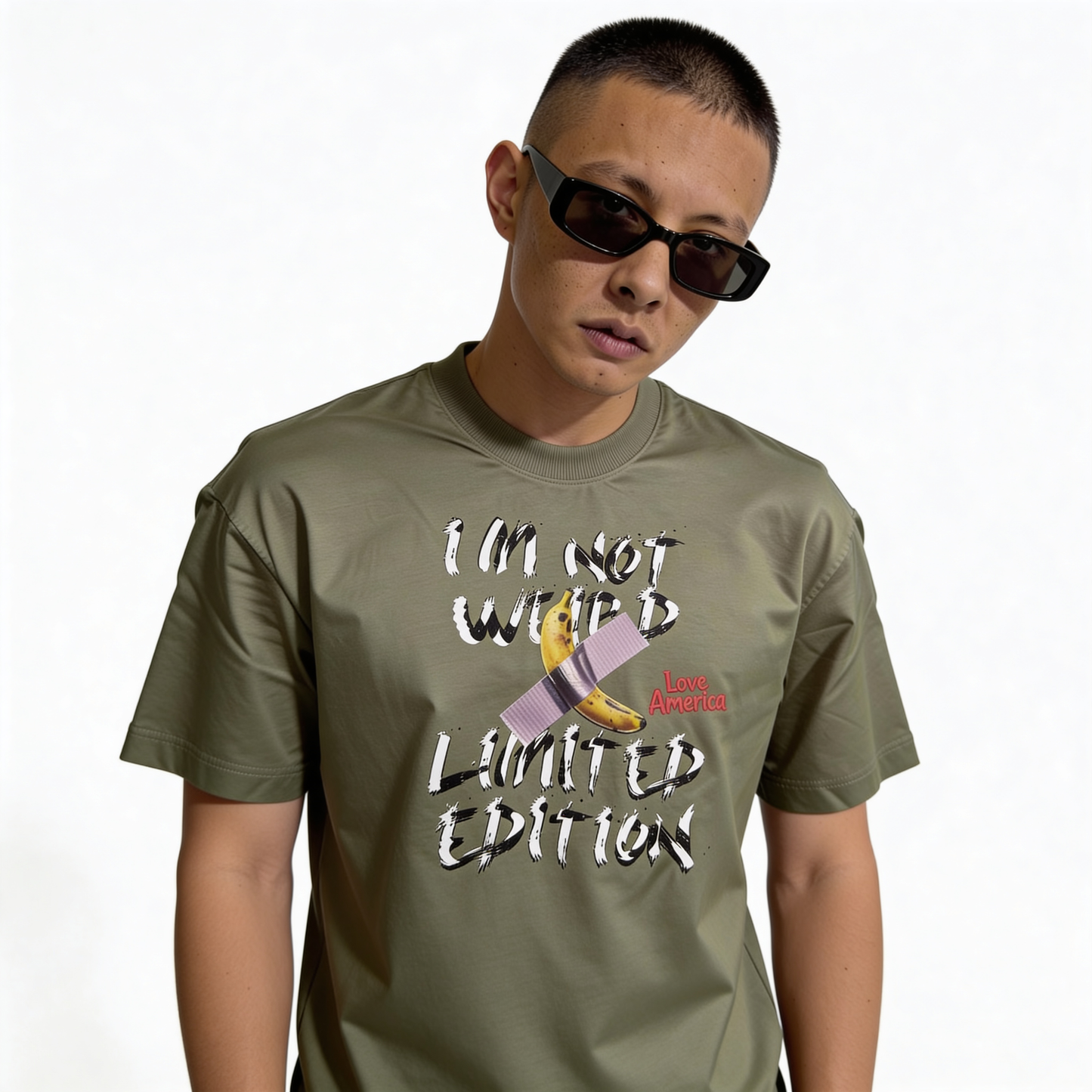 RINO7 Limited Edition Graphic Printed Regular Fit T-Shirt