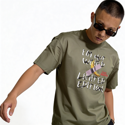 RINO7 Limited Edition Graphic Printed Regular Fit T-Shirt